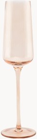 Set di 4 flute da champagne Ray