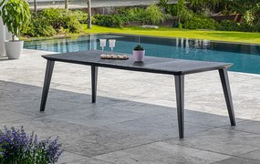 Tavolo da Giardino 235x98x74 cm in Resina Keter Lima 240 Antracite...
