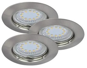 Rabalux 1163 - SET 3xLED Lampada da incasso LITE 3xGU10/3W/230V