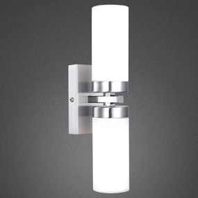 Globo 7816 - Applique da bagno SPACE 2xE14/40W/230V IP44