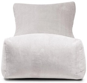 Puof a sacco viola con rivestimento in velluto a coste Seat 100 Lounge – SLOWDOWN