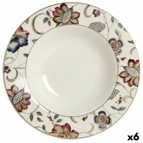 Piatto Fondo Queen´s By Churchill Jacobean Floreale Ceramica servizio di piatti 22,8 cm (6 Unità)