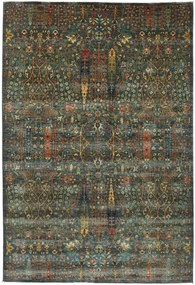Samarkand Tappeto orientale 200 x 300 Verde (Pakistan) Annodato A Mano