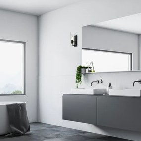 Rabalux 75027 - Applique da bagno TEODORO 1xE14/12W/230V IP44 nero