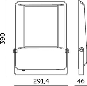 Riflettore LED da esterno LED/150W/230V 4000K 19500 lm IP65 IK06