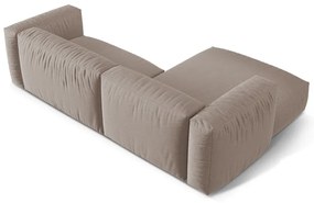 Divano angolare componibile beige (angolo sinistro) Martina - Micadoni Home