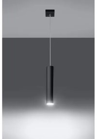 Sollux SL.0327 - Lampadario a sospensione con filo LAGOS 1 1xGU10/10W/230V nero