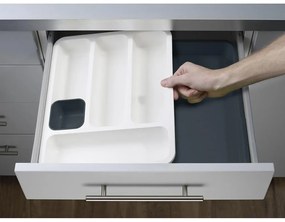 Cassetto portaposate regolabile grigio DrawerStore DrawerStore™ - Joseph Joseph