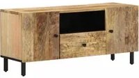 Mobile Porta TV 105x33x46cm in Legno Massello di Mango 356905