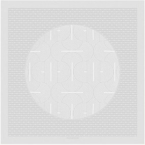 Tovaglia jacquard Le Cercle Blanc