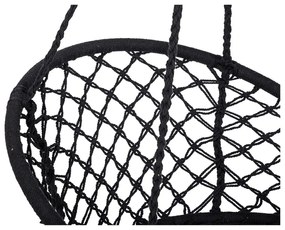 Sedia sospesa nera Hylla - Bonami Essentials