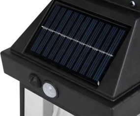 Lampada da parete solare a LED per esterni con sensore LED/1W/3,7V 1200 mAh IP65