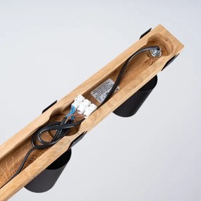 Sollux SL.1345 - Faretto FAGER 3xGU10/10W/230V nero