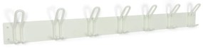 Appendiabiti da parete in metallo bianco Miles - Spinder Design