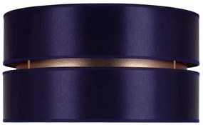 Duolla - Plafoniera DUO 1xE27/15W/230V diametro 40 cm blu/oro