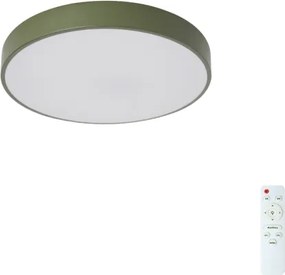 Brilagi - plafoniera LED dimmerabile POOL LED/36W/230V 3000-6000K 30 cm verde + telecomando
