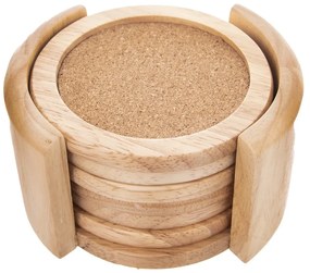 Set di 6 sottobicchieri con supporto - Orion