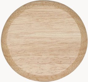 Set di 4 sottobicchieri in legno di albero della gomma Essenza
