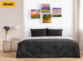Set di quadri – Natura in colori pastello