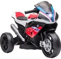 Moto per Bambini 6V con Licenza BMW HP4 con Fari Rosso