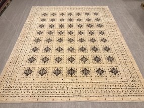 Loribaft Tappeto 310 x 380 Beige (Iran) Annodato A Mano
