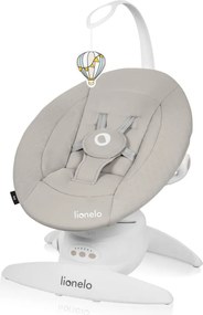 Lionelo - Dondolo musicale per bambini IRIS 4xAA Beige Sand