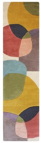 Passatoia in lana tessuta a mano 60x230 cm Glow Multi – Flair Rugs