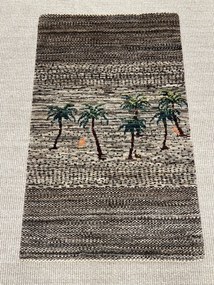 Loribaft Tappeto 70 x 100 Marrone (Iran) Annodato A Mano