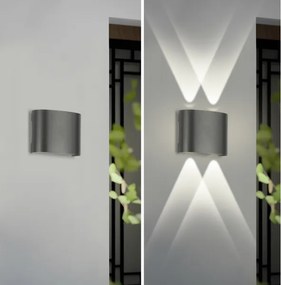 Brilagi - Applique da esterno a LED FLAREBOX LED/4W/230V antracite IP65
