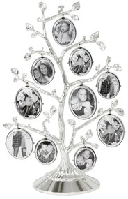 Cornice in metallo di colore argento 27x18 cm Family Tree - Zilverstad