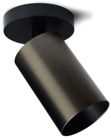 SpotOn Circle1 Applique da Parete/Soffitto Nero/Titanium - Antidark