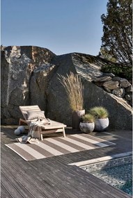 Passatoia da interno/esterno beige/color crema 70x300 cm Bob Mud Vanilla – Pappelina