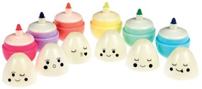 Set di 6 pennarelli Emoji Egg - Rex London