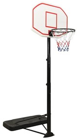 Supporto Per Pallacanestro Bianco 258-363 Cm Polietilene /