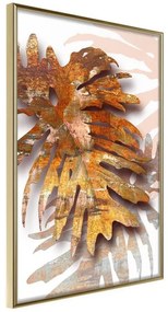 Poster  September Leaves  Cornice Quadri Cornice d'oro, Larghezza x Altezza Home decor 40x60