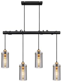 Globo 15564-4H - Lampadario a sospensione con filo FANNI 4xE27/40W/230V