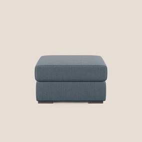 Sun pouf apribile contenitore in tessuto impermeabile fiammato T03 blu