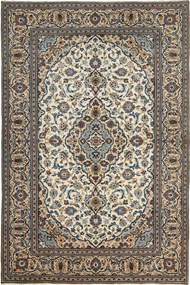 Kashan Tappeto persiano 200x300 Beige (Iran) Annodato A Mano