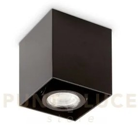 Lampada da soffitto mood pl1 d09 square nero