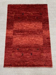 Loribaft Tappeto persiano 60x90 Rosso (Iran) Annodato A Mano