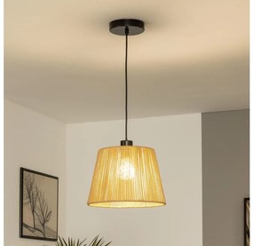 Brilagi - Lampada a sospensione LED su cavo CERIA BOHO 1xE27/40W/230V Ø 28 cm marrone