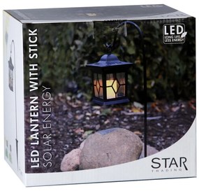 Lanterna solare da giardino a LED, altezza 14,5 cm Milan - Star Trading