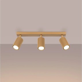 Brilagi - Faretto LED CRESTO 3xGU10/10W/230V dorato