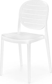 Sedia in plastica K529 in bianco