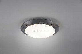 Camaro plafoniera da esterno metacrilato antracite d. 33cm ip54 2 l...