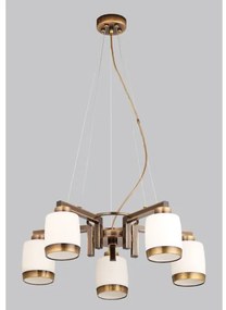 Jupiter 1062 - LN5 - Lampadario a sospensione LINEA 5xE27/60W/230V