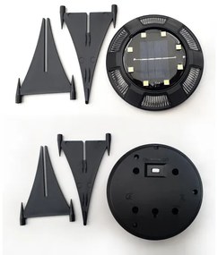 SET 4x Lampada LED solare LED/1,2V 200 mAh IP44