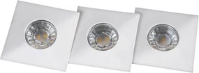 Rabalux 1080 - SET 3x Lampada LED da incasso per bagni RANDY 1xLED/4W/230V hr