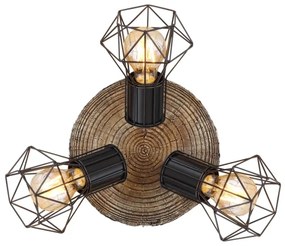 Globo 54017W-3 - Luce Spot PRISKA 3xE27/60W/230V