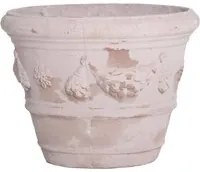 Vaso per Piante Decorato H 34 cm